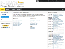 Tablet Screenshot of p-stats.com